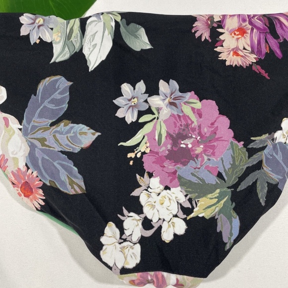 NEW Becca [ XL ]‎ Floral Spring Fling Tab Side Hipster Bikini Bottom - Picture 9 of 10